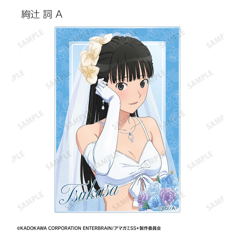 アマガミSS　アクリルスタンド　ウェディング水着Ver.特大全６種　オマケ付き アマガミSS＋plus_描き下ろし 桜井梨穂子 ウェディング水着ver. 特大