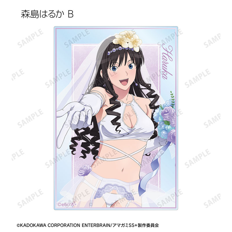 新品 アマガミSS+ 森島はるか ウェディング水着Ver.ほぼ等身大