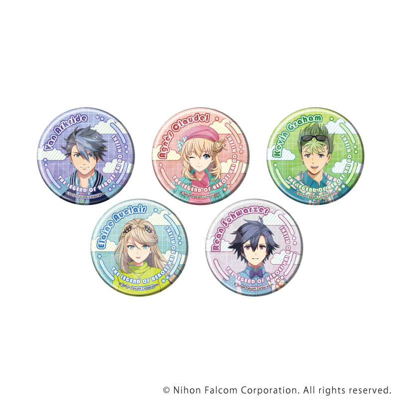ホログラム缶バッジ「英雄伝説 界の軌跡」01/ニューレトロver