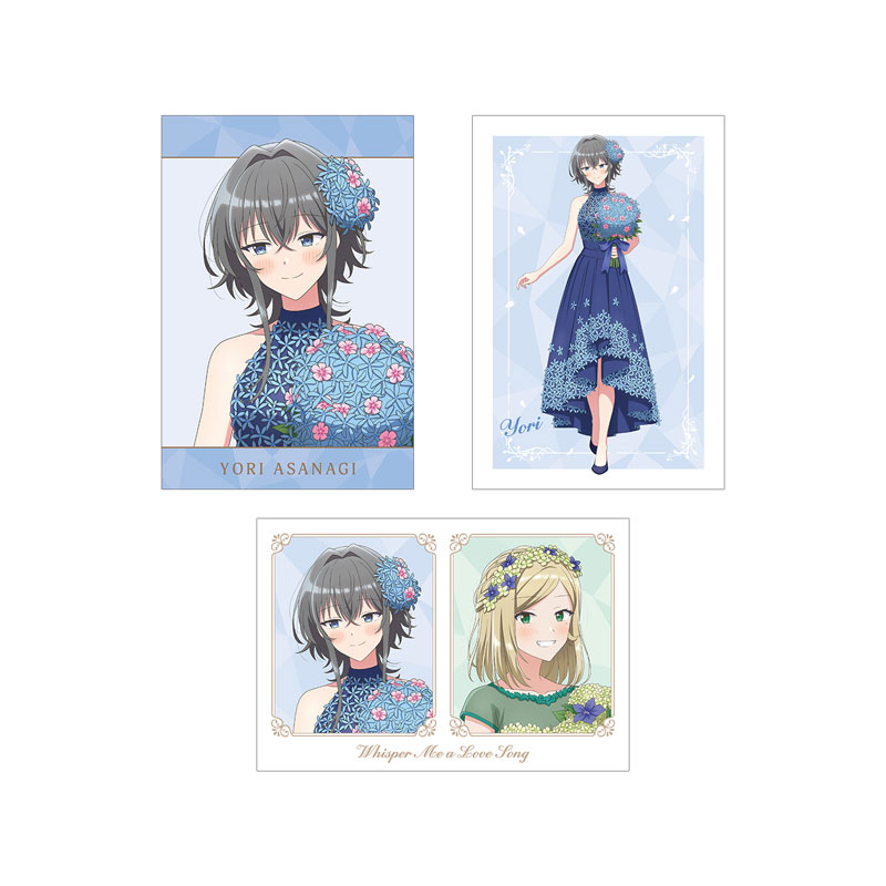 ささやくように恋を唄う ポストカード グッズ-ポストカード】TVアニメ『ささやくように恋を唄う』 描き