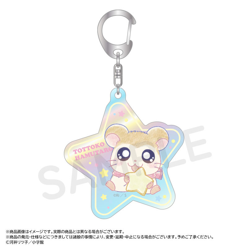 とっとこハム太郎～Twinkle Dreams～オーロラアクリルキーホルダー 8個