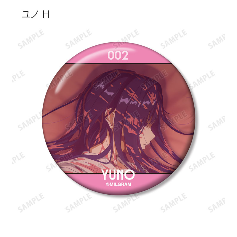 MILGRAM -ミルグラム- トレーディング MV 缶バッジ ユノ『ライフ』 8個