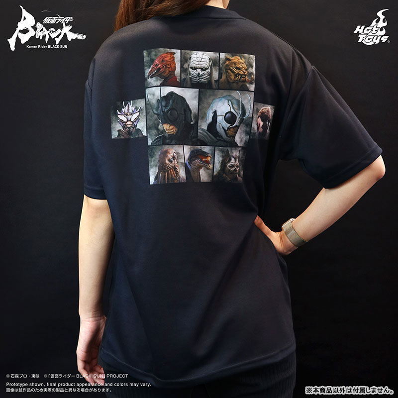 ホットトイズ・アパレル Tシャツ『仮面ライダーBLACK SUN』怪人[XL