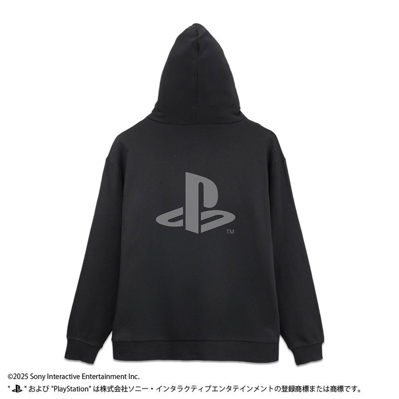 vaultroom PlayStationコラボパーカー XL ブラック プレイステーション ジップパーカー for PlayStation Family Mark