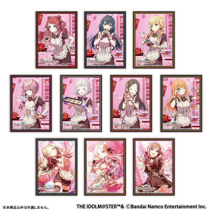 学園アイドルマスター イラストスリーブMAT ハッピーミルフィーユ 篠澤