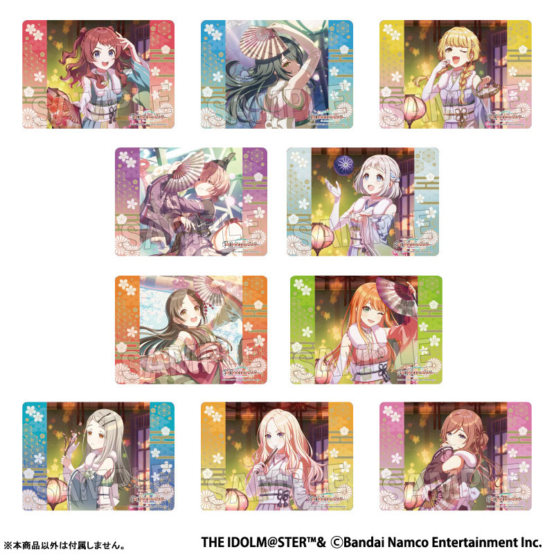 学園アイドルマスター イラストプレイマットNT 雪解けに 月村手毬