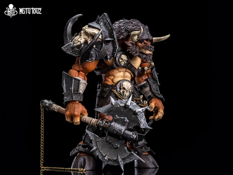 冒険者の世界 Tauren Warrior 1/10スケール可動フィギュア