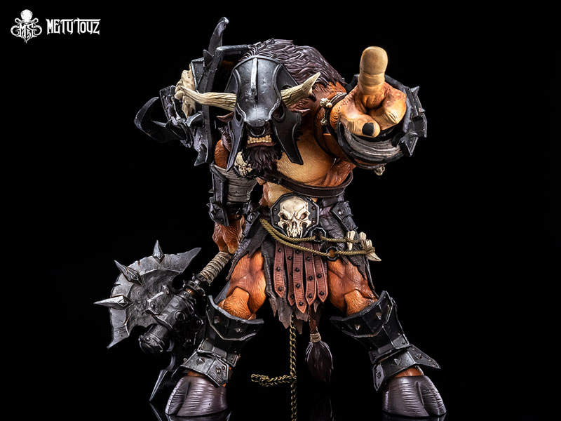 冒険者の世界 Tauren Warrior 1/10スケール可動フィギュア
