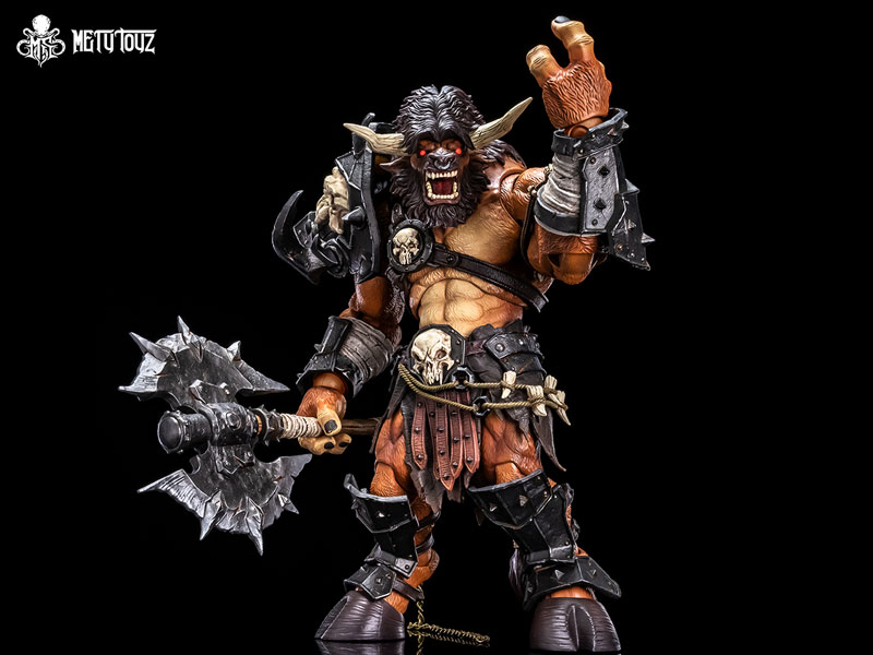 冒険者の世界 Tauren Warrior 1/10スケール可動フィギュア