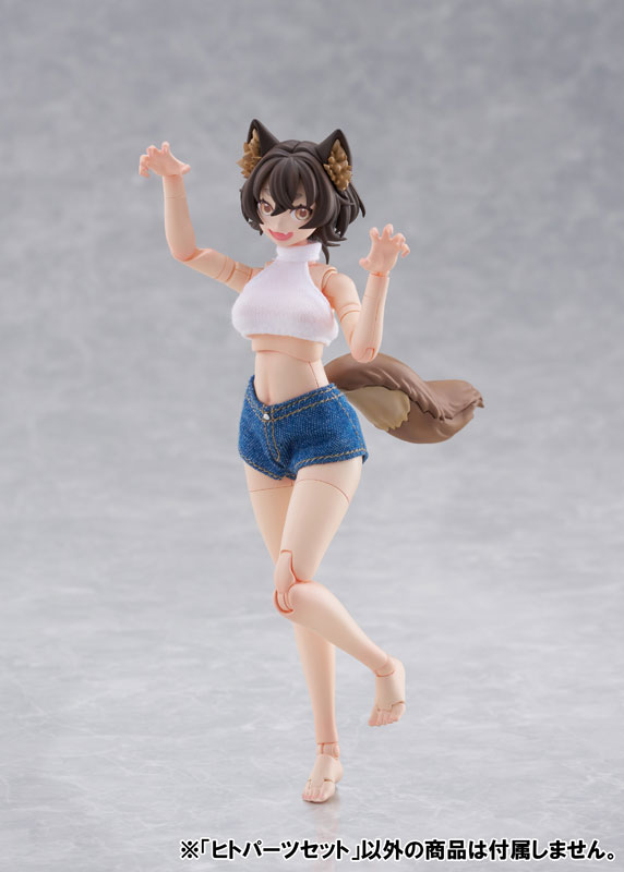 けもプラ No.KO-01R ヒトパーツセット [カラーA] プラモデル