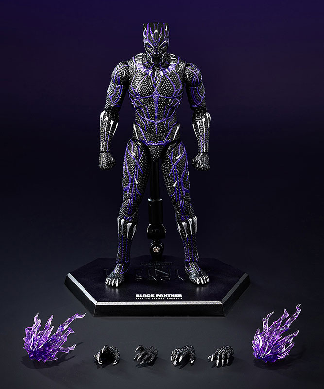 DLX Marvel Studios’ The Infinity Saga ブラックパンサー(キネティック・エネルギー・チャージド) 1/12 フィギュア