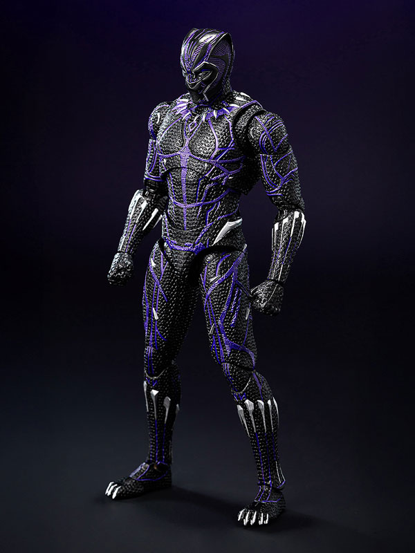DLX Marvel Studios’ The Infinity Saga ブラックパンサー(キネティック・エネルギー・チャージド) 1/12 フィギュア