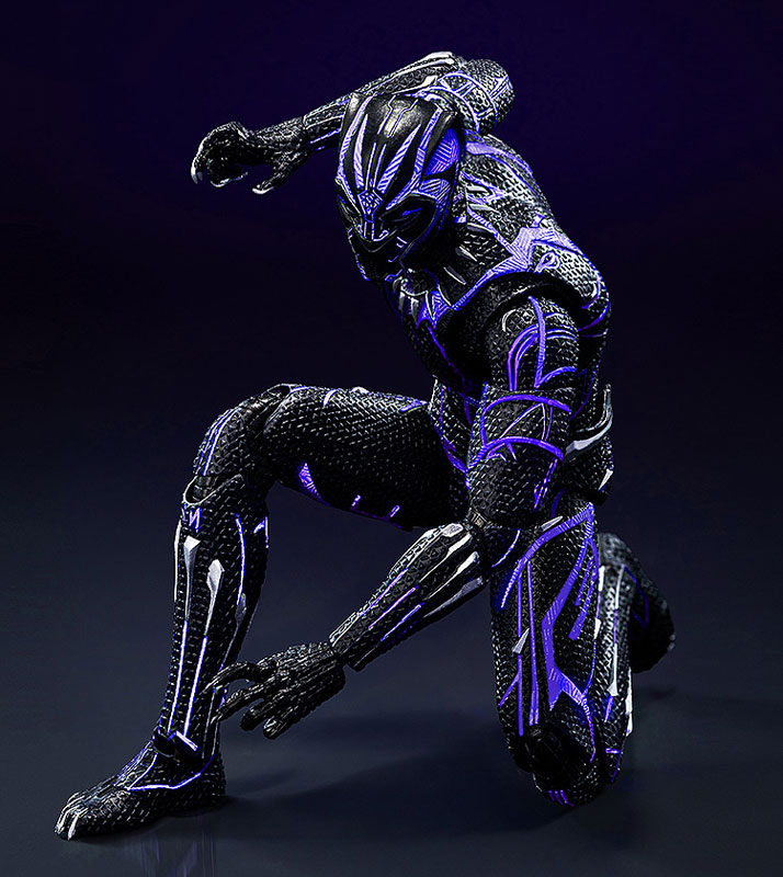 DLX Marvel Studios’ The Infinity Saga ブラックパンサー(キネティック・エネルギー・チャージド) 1/12 フィギュア