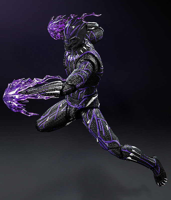 DLX Marvel Studios’ The Infinity Saga ブラックパンサー(キネティック・エネルギー・チャージド) 1/12 フィギュア