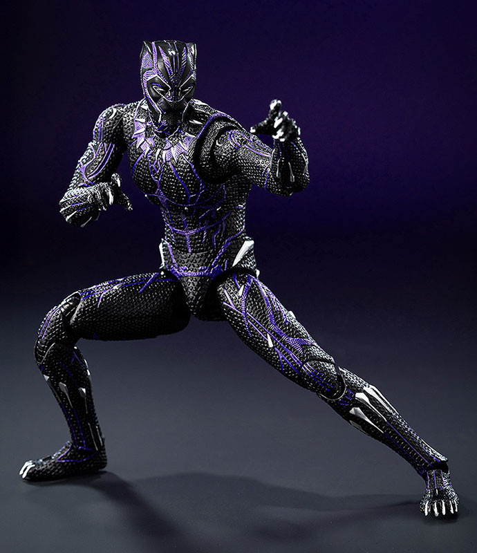 DLX Marvel Studios’ The Infinity Saga ブラックパンサー(キネティック・エネルギー・チャージド) 1/12 フィギュア
