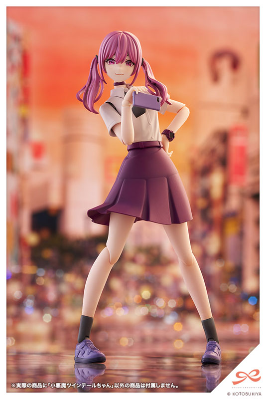 創彩少女庭園 小悪魔ツインテールちゃん 1/10 プラモデル