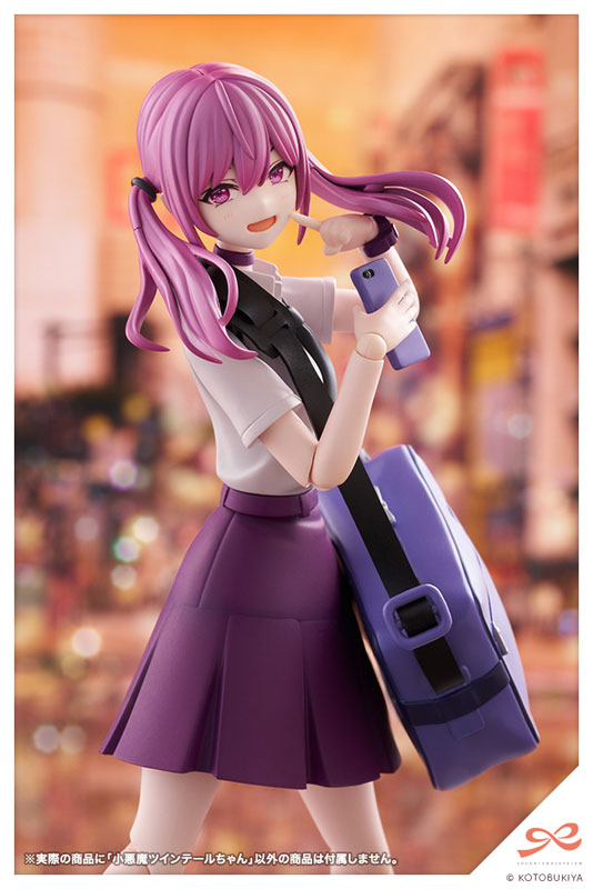 創彩少女庭園 小悪魔ツインテールちゃん 1/10 プラモデル