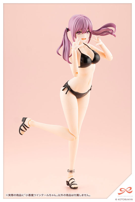 創彩少女庭園 小悪魔ツインテールちゃん 1/10 プラモデル