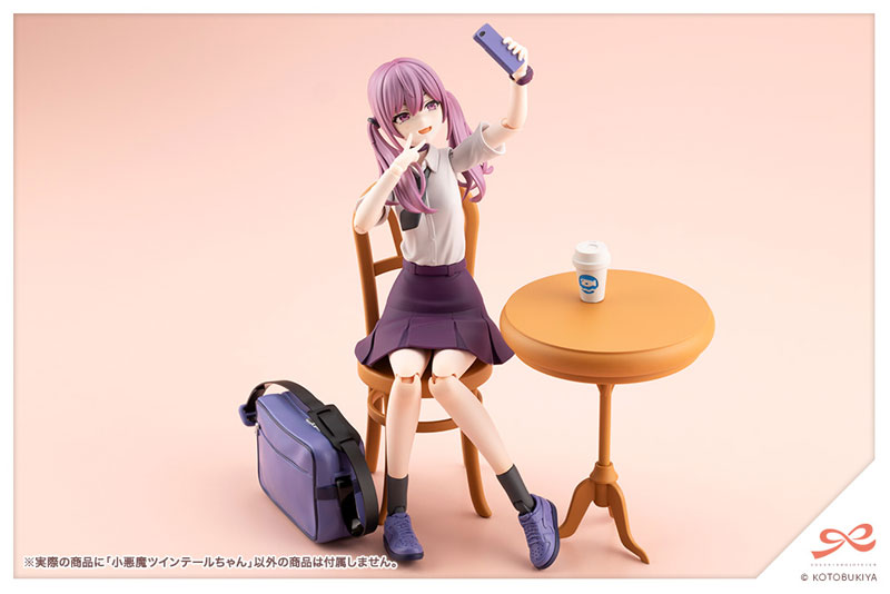 創彩少女庭園 小悪魔ツインテールちゃん 1/10 プラモデル