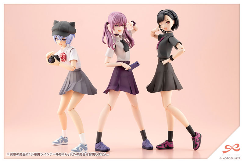 創彩少女庭園 小悪魔ツインテールちゃん 1/10 プラモデル