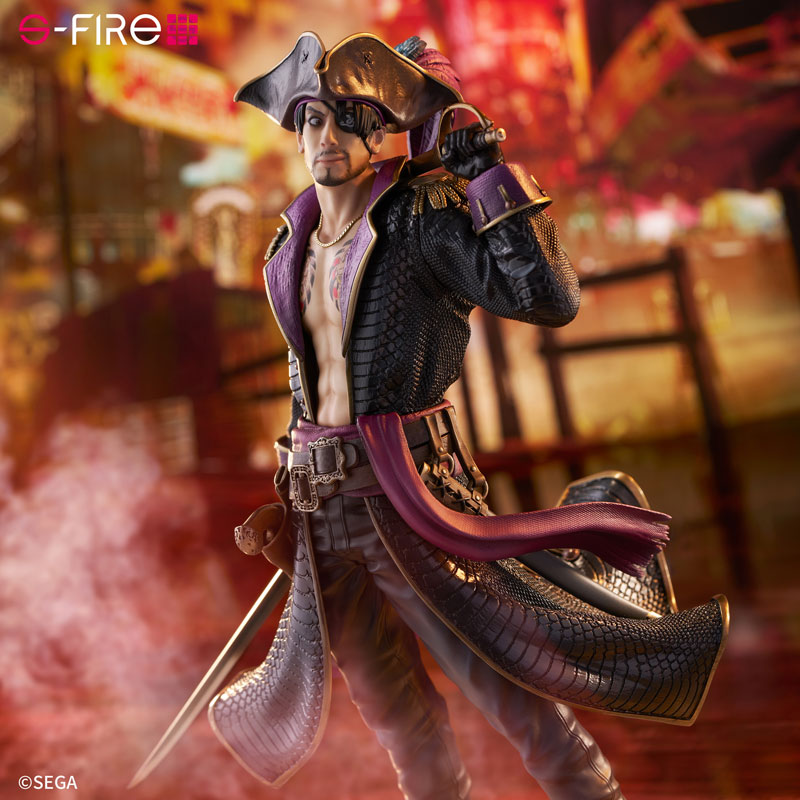 【限定販売】『龍が如く8外伝 Pirates in Hawaii』 キャプテン真島(真島吾朗) 1/7 完成品フィギュア