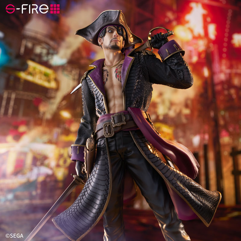 【限定販売】『龍が如く8外伝 Pirates in Hawaii』 キャプテン真島(真島吾朗) 1/7 完成品フィギュア
