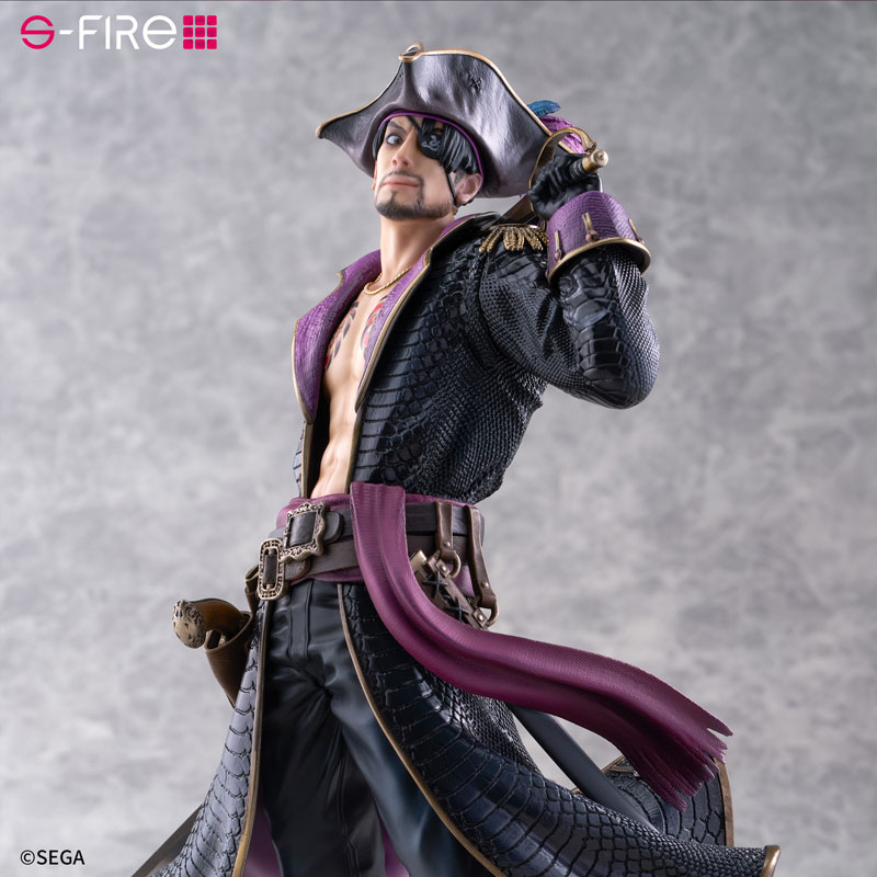 【限定販売】『龍が如く8外伝 Pirates in Hawaii』 キャプテン真島(真島吾朗) 1/7 完成品フィギュア