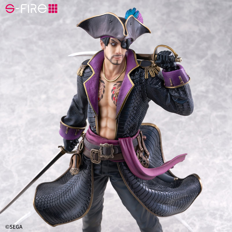 【限定販売】『龍が如く8外伝 Pirates in Hawaii』 キャプテン真島(真島吾朗) 1/7 完成品フィギュア
