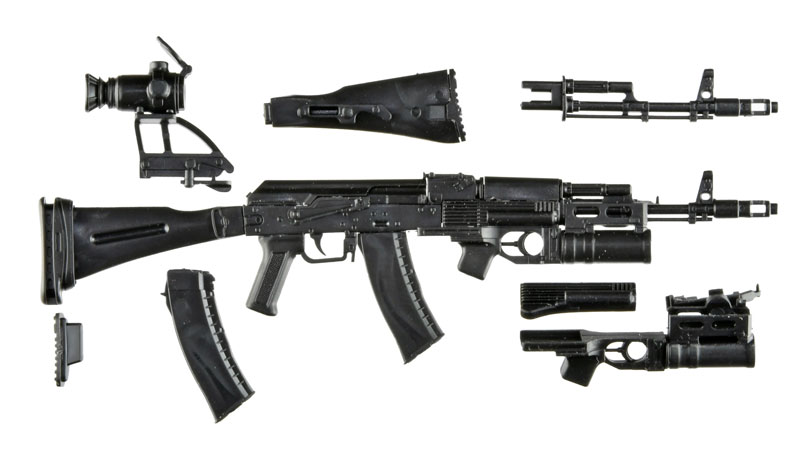 リトルアーモリー [LA117]AK74M＆GP25タイプ 1/12 プラモデル