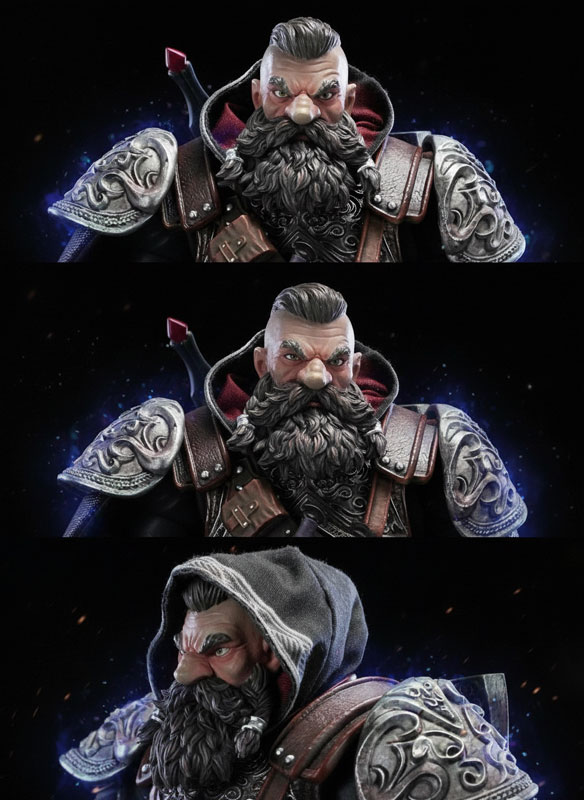 Eternal Expedition Dwarf Assassin Verdred Anvil(ヴァードレッド・アンビル) 1/12スケール可動フィギュア