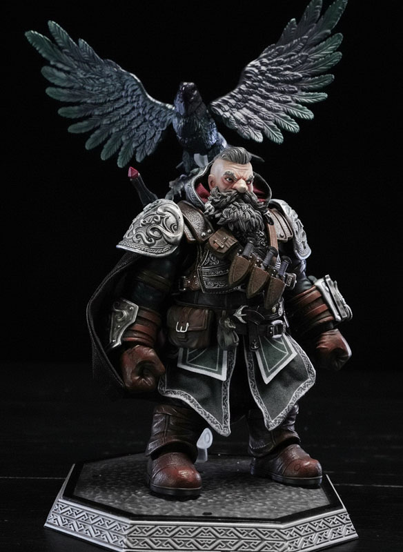 Eternal Expedition Dwarf Assassin Verdred Anvil(ヴァードレッド・アンビル) 1/12スケール可動フィギュア