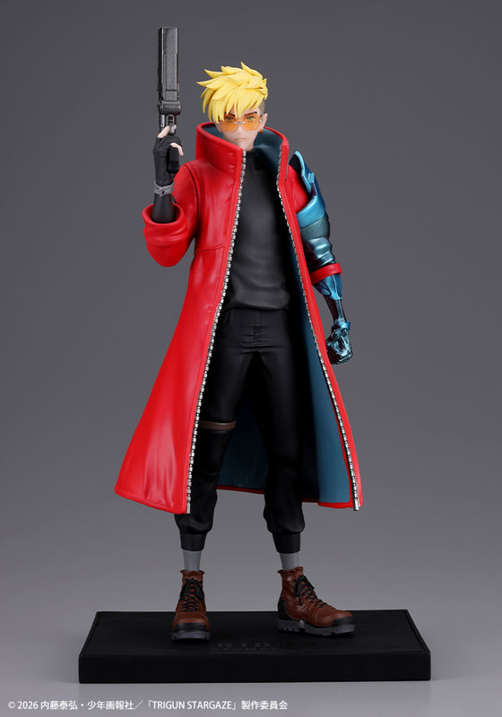 OSHI WORKS ヴァッシュ・ザ・スタンピード TRIGUN STAMPEDE 1/7 完成品フィギュア