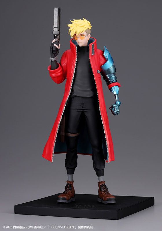 OSHI WORKS ヴァッシュ・ザ・スタンピード TRIGUN STAMPEDE 1/7 完成品フィギュア