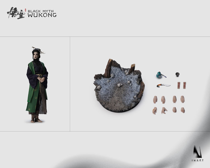 黒神話：悟空 四妹 1/6 完成品アクションフィギュア