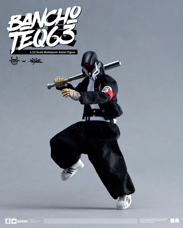 Devil Toys x Quiccs Bulletpunk Universe 1/12 Bancho TEQ63