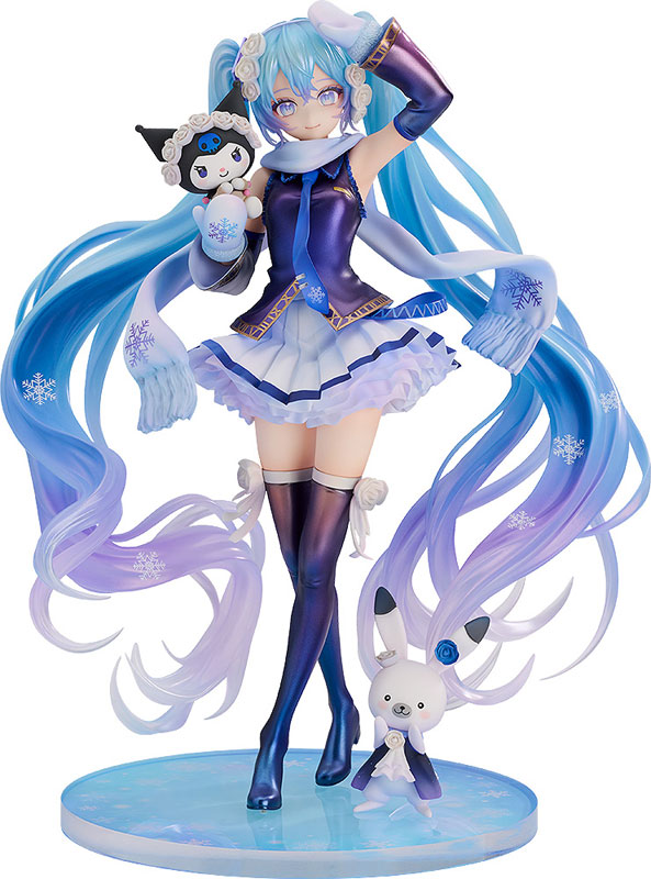 キャラクター・ボーカル・シリーズ01 初音ミク 雪ミク×クロミ 1/7 完成品フィギュア