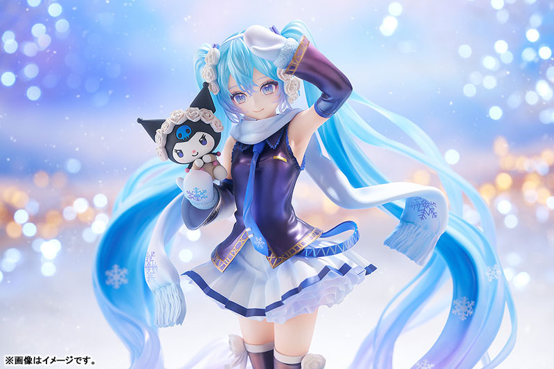 キャラクター・ボーカル・シリーズ01 初音ミク 雪ミク×クロミ 1/7 完成品フィギュア