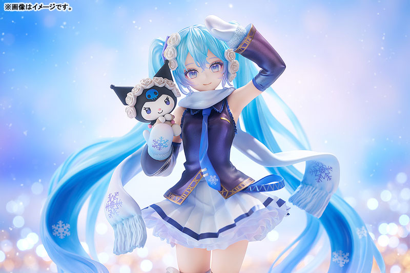 キャラクター・ボーカル・シリーズ01 初音ミク 雪ミク×クロミ 1/7 完成品フィギュア