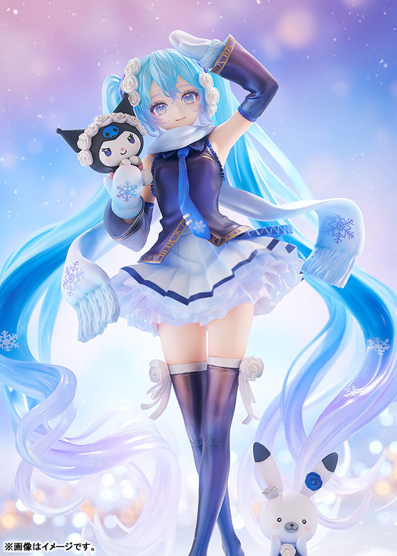 キャラクター・ボーカル・シリーズ01 初音ミク 雪ミク×クロミ 1/7 完成品フィギュア