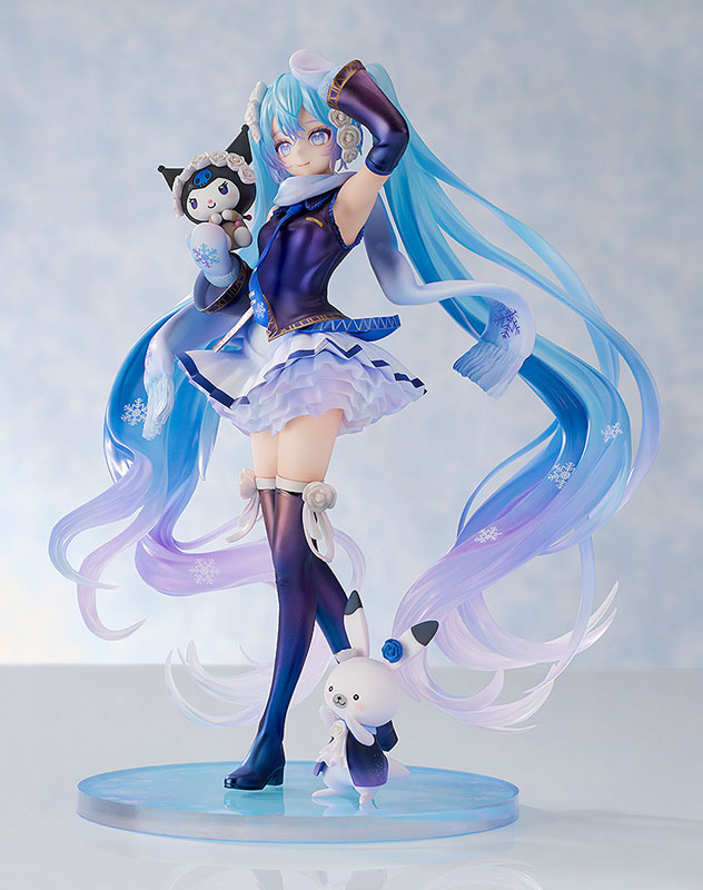 キャラクター・ボーカル・シリーズ01 初音ミク 雪ミク×クロミ 1/7 完成品フィギュア