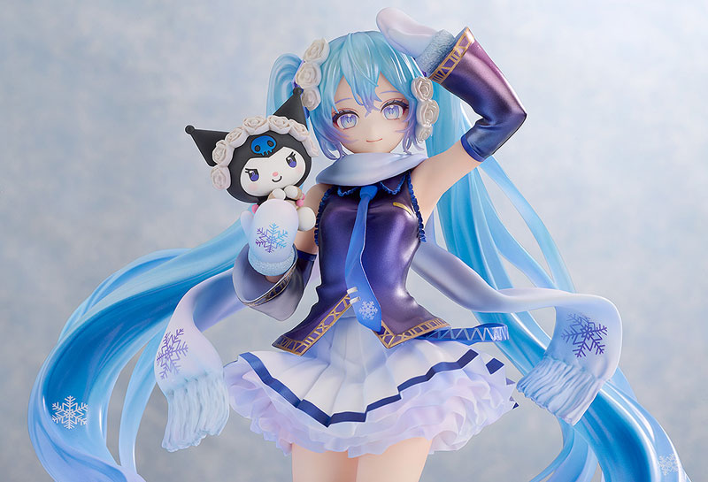 キャラクター・ボーカル・シリーズ01 初音ミク 雪ミク×クロミ 1/7 完成品フィギュア