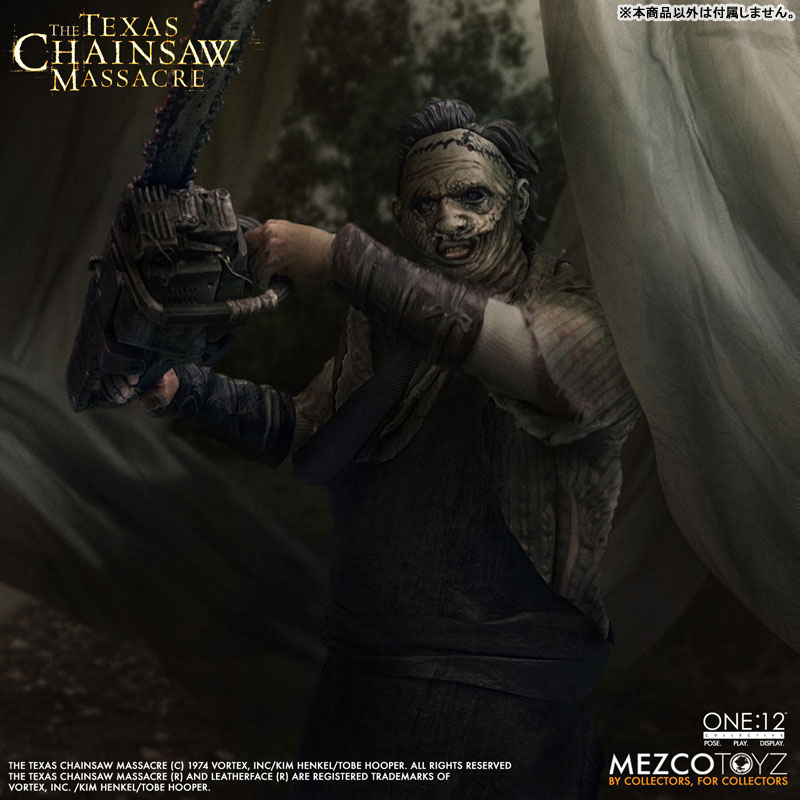 ワン12コレクティブ/ テキサス・チェーンソー: レザーフェイス 1/12 アクションフィギュア