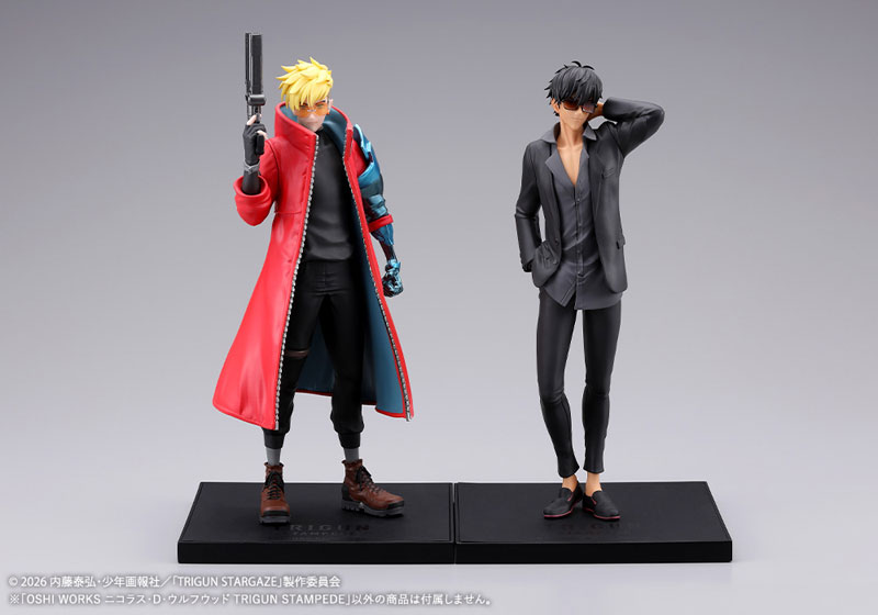 OSHI WORKS TRIGUN STAMPEDE ニコラス・D・ウルフウッド TRIGUN STAMPEDE 1/8 完成品フィギュア