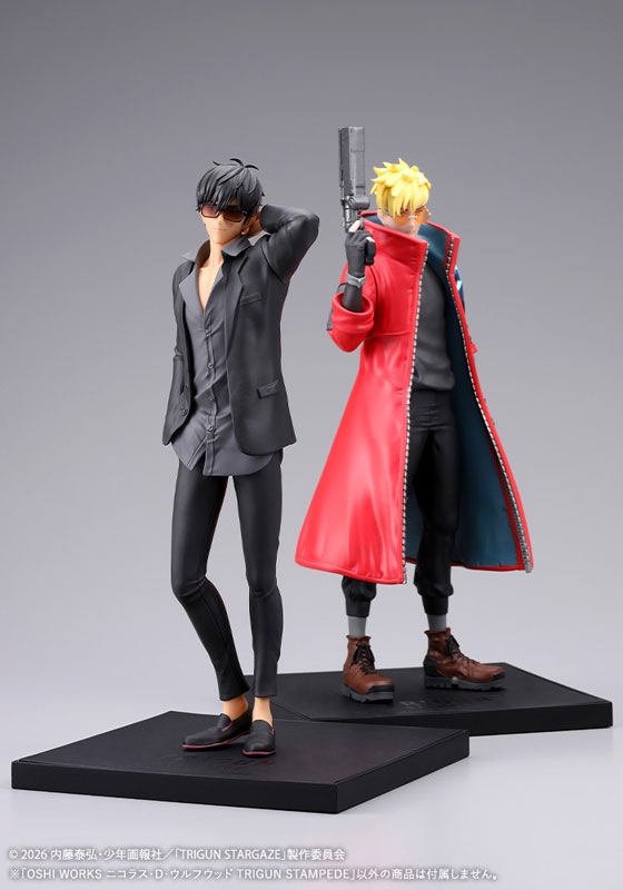 OSHI WORKS TRIGUN STAMPEDE ニコラス・D・ウルフウッド TRIGUN STAMPEDE 1/8 完成品フィギュア