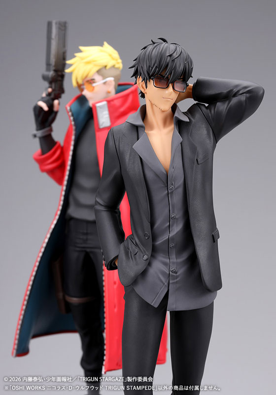 OSHI WORKS TRIGUN STAMPEDE ニコラス・D・ウルフウッド TRIGUN STAMPEDE 1/8 完成品フィギュア