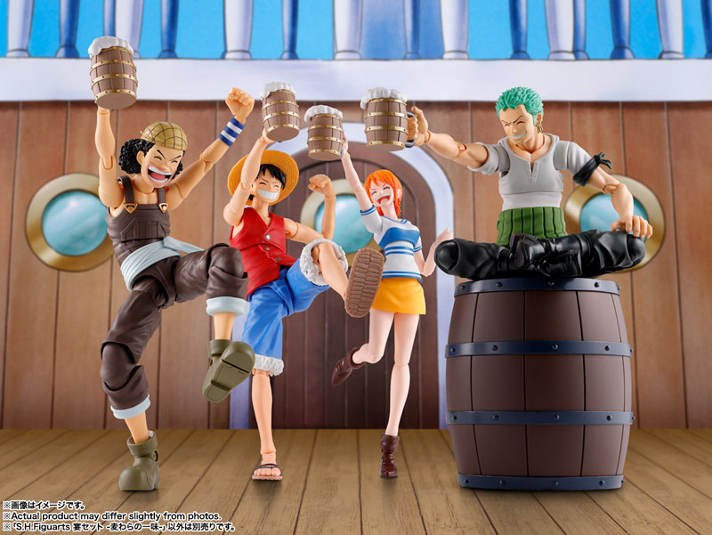 S.H.Figuarts 宴セット -麦わらの一味- 『ONE PIECE』[BANDAI SPIRITS S.H.Figuarts 宴セット -麦わらの一味- 『ONE PIECE』[BANDAI SPIRITS