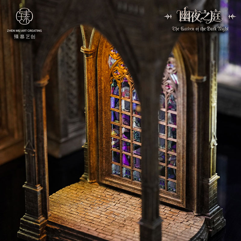 幽夜の庭 1/35スケールミニチュア