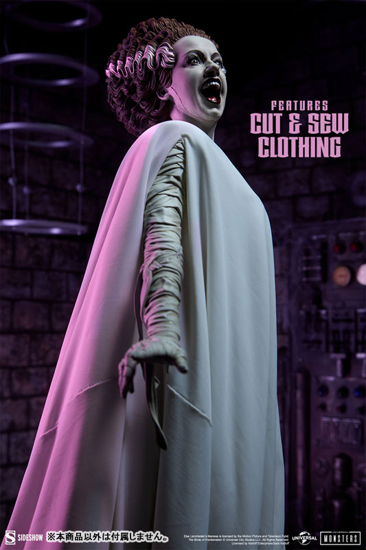 ユニバーサルモンスター プレミアムフォーマットフィギュア 怪物の花嫁(ファブリック・コスチューム)