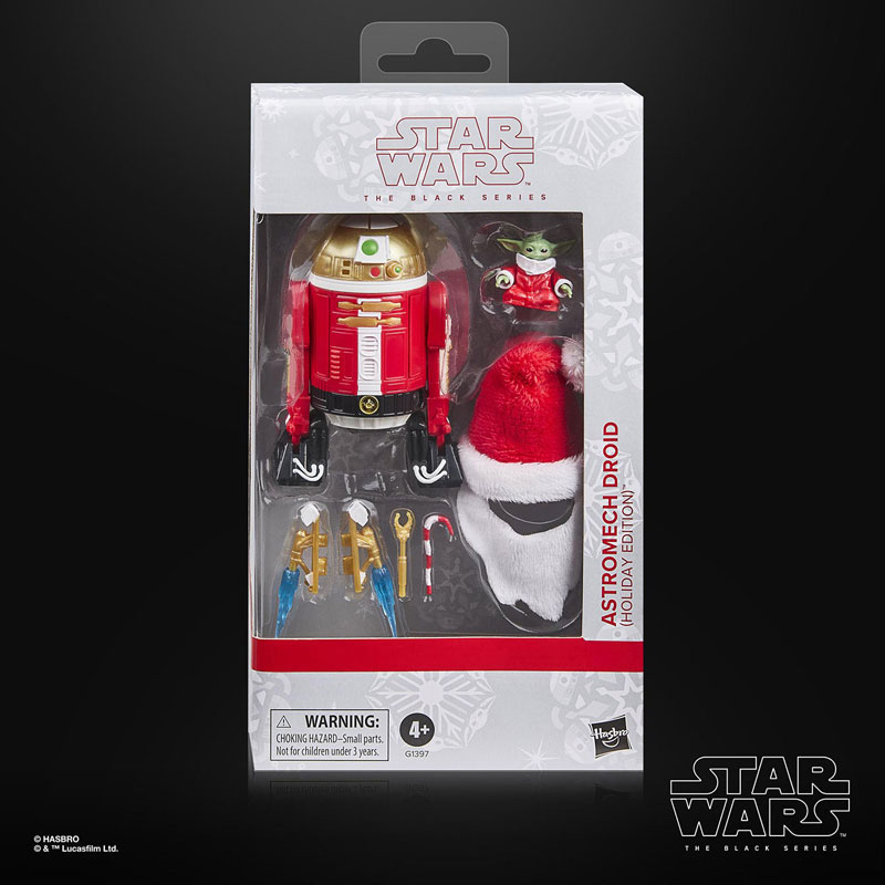 【ギフトバッグ付】スター・ウォーズ BLACKシリーズ 6インチ アストロメク・ドロイド(クリスマス・エディション)