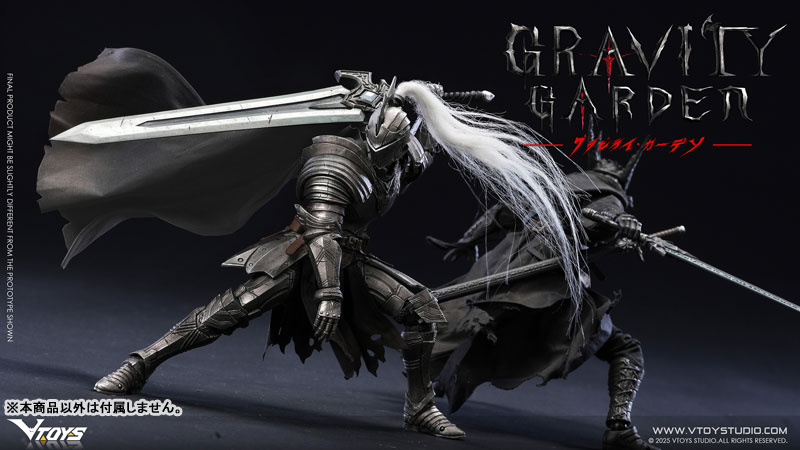 【特典】GRAVITY GARDENシリーズ 銀月の騎士(シルバームーン・ナイト) 1/12スケール可動フィギュア